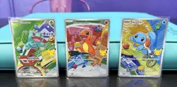 Pokemon Tcg First Partner Illustration Collection Series 1 Kanto Gen 1 Starters - Image 1