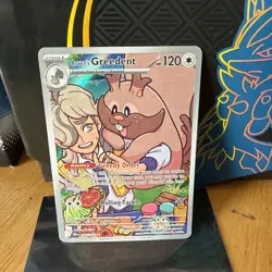 Pokemon TCG ‘Arven's Greedent 205/182’ Destined Rivals - Image 1