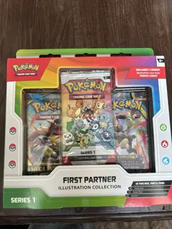 Pokemon First partner Illustration Collection Series 1 Booster Box - Image 1
