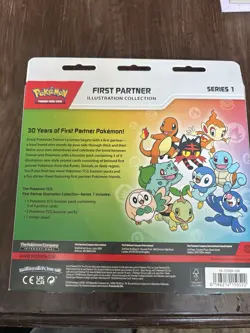 Pokemon First partner Illustration Collection Series 1 Booster Box - Image 2