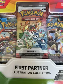 Pokemon First partner Illustration Collection Series 1 Booster Box - Image 3