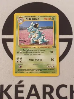 Pokemon Karte Nidoqueen 23/64 Dschungel Set Jungle Pokemon NM - Image 1