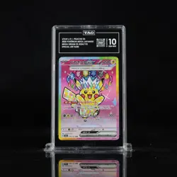 2025 Pokemon Japanese Mega Dream Pikachu EX SAR 234 TAG 10 - Image 1