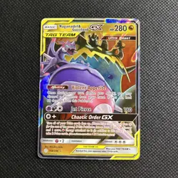 Pokemon Naganadel & Guzzlord GX 158/236 Ultra Rare Full Art Holo | NM - Image 1