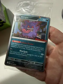 Pokemon Perfect Order Mega Zygarde Gold Hyper Rare + Gengar GameStop Promo - Image 5