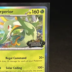Pokemon TCG Serperior Perfect Order Prerelease Promo - Image 4