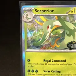 Pokemon TCG Serperior Perfect Order Prerelease Promo - Image 5