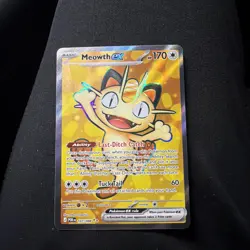 Meowth EX 107/088 - Perfect Order Full Art - Near Mint Pokemon TCG - Image 1