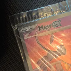 NIP SEALED Pokemon TCG Mew EX 053 Holo Black Star Promo Scarlet & Violet 151 - Image 3