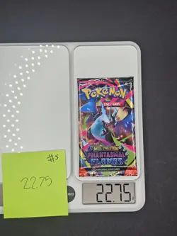Pokemon Phantasmal Flames Factory Sealed Booster Pack !! 22.75g - Image 1