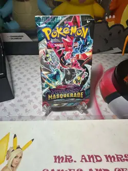 Pokemon TCG: Scarlet and Violet Twilight Masquerade x1 Booster Pack Sealed - Image 2