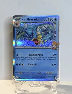 Misty's Gyarados #049/182 Holo Destined Rivals Promo Pokemon 2025 NM - Image 1