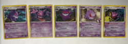 Lot of 5 Pokemon TCG Gengar Non-Holo - Image 1