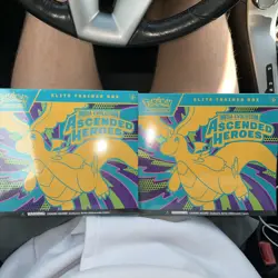 2 Pokemon Mega Evolution Ascended Heroes Elite Trainer Box 2X sealed - Image 1