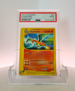 Charizard 40/165 - 2002 Pokemon Expedition PSA 9 Mint Non-Holo Vintage - Image 1