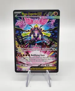 Mega Zygarde ex 120/088 SIR Perfect Order Near Mint Fresh Pull Pokemon TCG - Image 1
