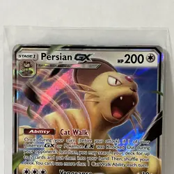 Pokemon TCG Persian GX 149/214 Sun & Moon Unbroken Bonds Ultra Rare - NM - Image 3