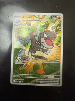 Sealed Tyrunt 070 - Pokemon TCG - Perfect Order Black Star Promo Holo - Image 1