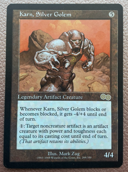 Karn, Silver Golem MTG Magic the gathering - Image 1