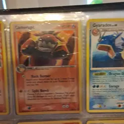 Pokemon TCG 2006 Nintendo Lot of 9, Latias, Camerupt, Gyarados, Staryu, Mankey - Image 3