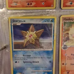 Pokemon TCG 2006 Nintendo Lot of 9, Latias, Camerupt, Gyarados, Staryu, Mankey - Image 5