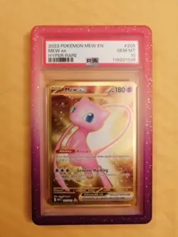 PSA 10 Mew Ex 205/165 Hyper Rare 2021 Pokemon Gem Mint - Image 1