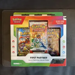 Pokemon TCG First Partner Illustration Collection Series 1 Box SEALED - Image 1