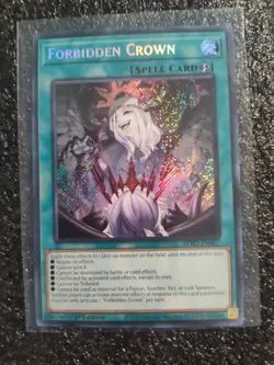 Yugioh Forbidden Crown Burst Protocol 1st ed secret rare - Image 1
