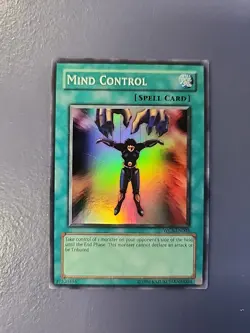 Yugioh! Mind Control WC5-EN003 Super Rare LP - Image 1