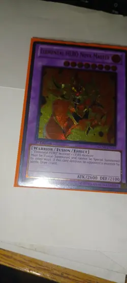 Elemental HERO Nova Master Ultimate Rare 1st Edition GENF-EN093 - Image 1