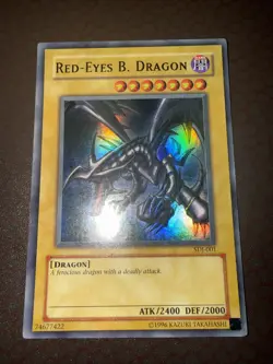 Yu-Gi-Oh! Red-Eyes B. Dragon- SDJ-001- Ultra Rare- Unlimited HP! - Image 1