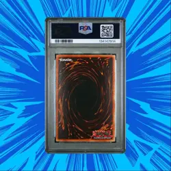 2002 YUGIOH! RED EYES BLACK METAL DRAGON FMR-001 SECRET RARE PROMO - PSA 8 💎 - Image 2