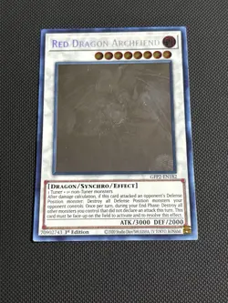 Yu-Gi-Oh Red Dragon Archfiend Ghost Rare 1st Edition GFP2-EN182 - Image 2