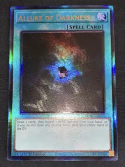 Yugioh Allure of Darkness RA03-EN055 Prismatic Ultimate Rare (PUR) NM w/Tracking - Image 3