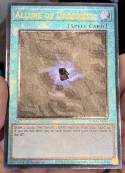 Yugioh Allure of Darkness RA03-EN055 Prismatic Ultimate Rare (PUR) NM w/Tracking - Image 5