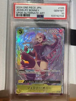 One Piece CCG Two Legends Foil Super Rare Bonney Jewelry #OP08-105 - Image 1