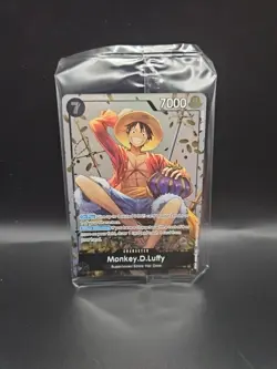 One Piece Monkey.D.Luffy P-075 English Promo Sealed - Image 1