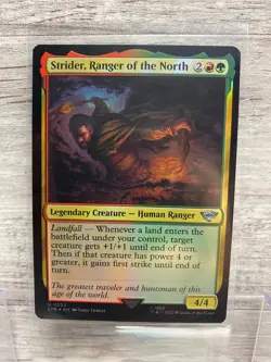 Strider, Ranger of the North Foil (232) The Lord of the Rings MTG - Image 1