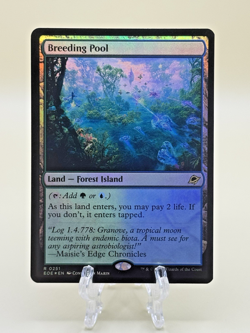 Breeding Pool Foil R0251 Edge of Eternities EOE MTG Magic the Gathering NM - Image 1