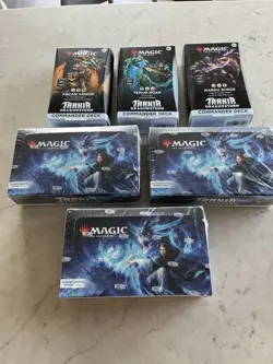 (3) Tarkir Dragonstorm Booster Box, (3) Decks:Temur Roar/Abzan Armor/Mardu Surge - Image 1