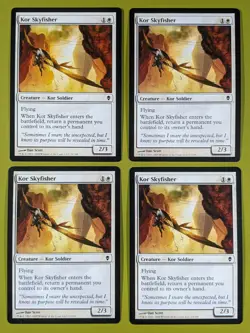 Kor Skyfisher x4 Zendikar 4x Playset Magic the Gathering MTG - Image 1