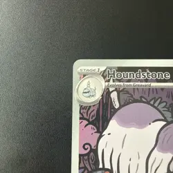 Pokemon TCG Houndstone 145/132 Illustration Rare – Mega Evolutions Set – NM - Image 2