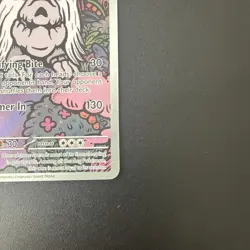 Pokemon TCG Houndstone 145/132 Illustration Rare – Mega Evolutions Set – NM - Image 5