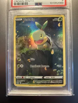 Turtwig GG31/GG70 Galar Gallery Graded PSA MINT 9 Pokemon TCG Crown Zenith - Image 3