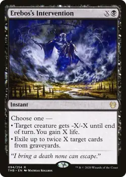 Erebos's Intervention - Theros Beyond Death - Magic The Gathering - MTG - Image 1