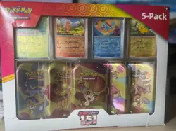 Pokemon TCG Scarlet & Violet 151 - Mini Tins - 5-Pack (Sealed) - Image 1