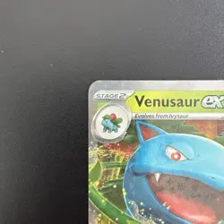 Pokemon TCG Venusaur ex Scarlet & Violet - 151 003/165 Holo Double Rare - Image 2