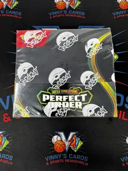 Pokemon Mega Evolution Perfect Order Booster Box Sealed - Image 1