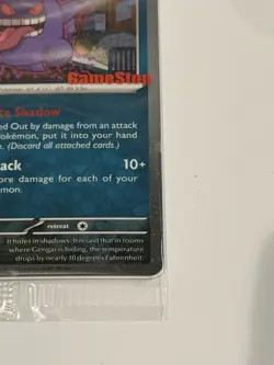 Pokemon TCG Gengar GameStop Promo 050/088 English Perfect Order 3/27 - Image 2