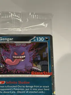 Pokemon TCG Gengar GameStop Promo 050/088 English Perfect Order 3/27 - Image 5